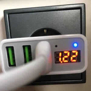 Smart USB Charger With LED Display