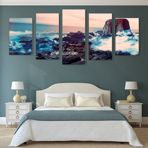 5 Pieces Decorative 3D Painting "Above the Clouds"