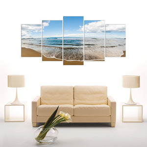 5 Pieces Decorative 3D Painting "Morning waves"
