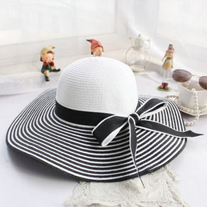 Bowknot Sun Hat - 2 Colors