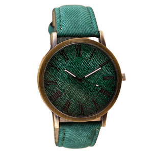 Casual Quartz Wrist Watch - Sea Green