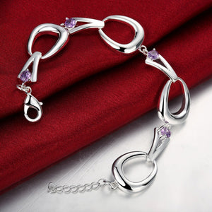 925 Sterling Silver Horseshoe Bracelet