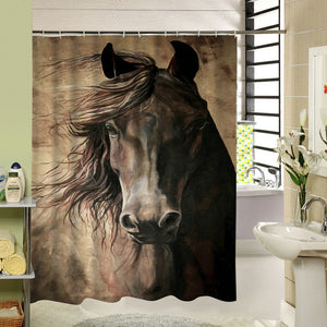 Limited Edition: Horses Shower Curtains - 50% OFF For a limited time