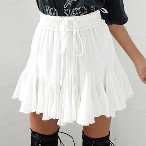 High-Waist Pleated Skirt - 2 Colors