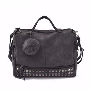Nubuck Leather Messenger Bag
